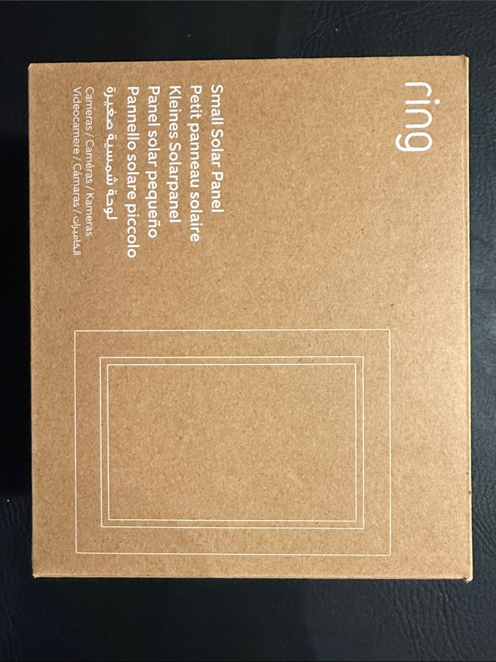 NWT Ring Small Solar Panel